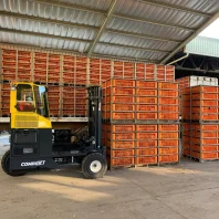 combilift live receiving forklift